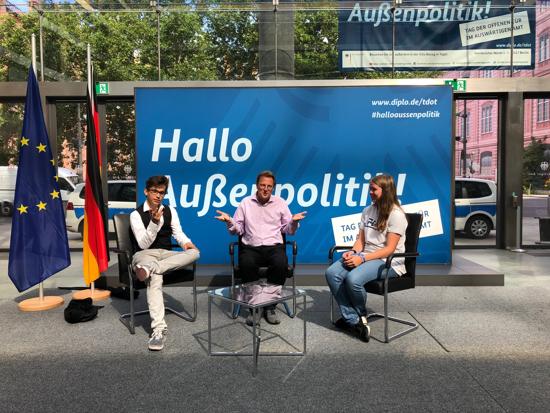 Holaner bei Model United Nations Brandenburg